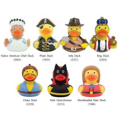 เป็ดยางอาบน้ำ Lilalu  รุ่น Adventurous/Royal/Fairytale Ducks